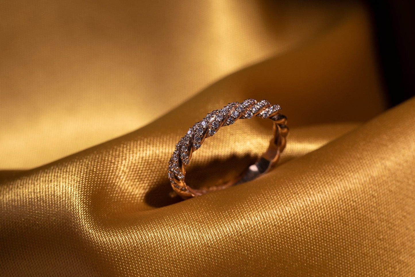 Twisted Diamond Ring - LA'AL